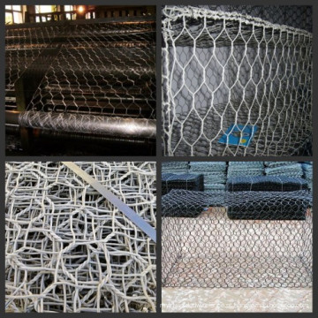 Galvanizado / Galfan PVC Coated Gabion Box